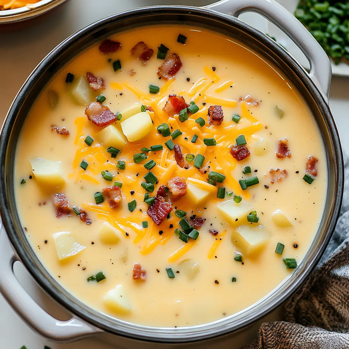 Creamy Steakhouse Potato Soup: Ultimate Comfort in a Bowl
