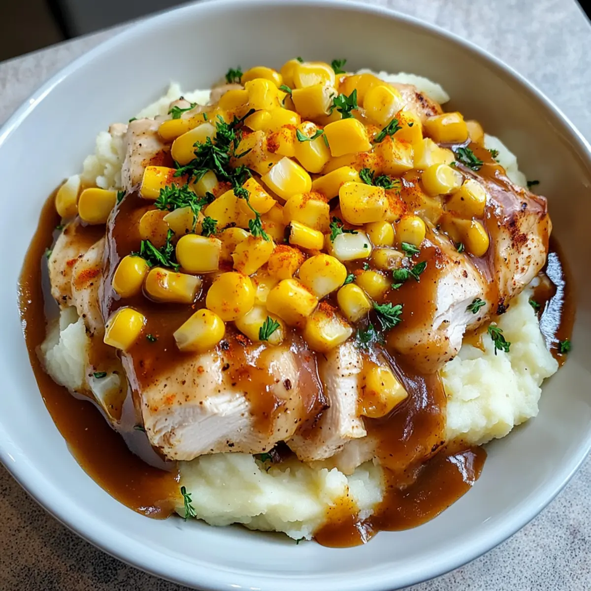 Comforting Chicken Mashed Potato Bowls for Quick Weeknight Meals