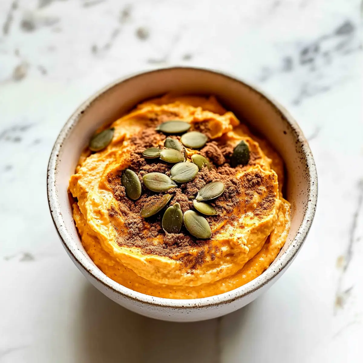 Pumpkin Whipped Cottage Cheese Breakfast Bowl to Fuel Your Day