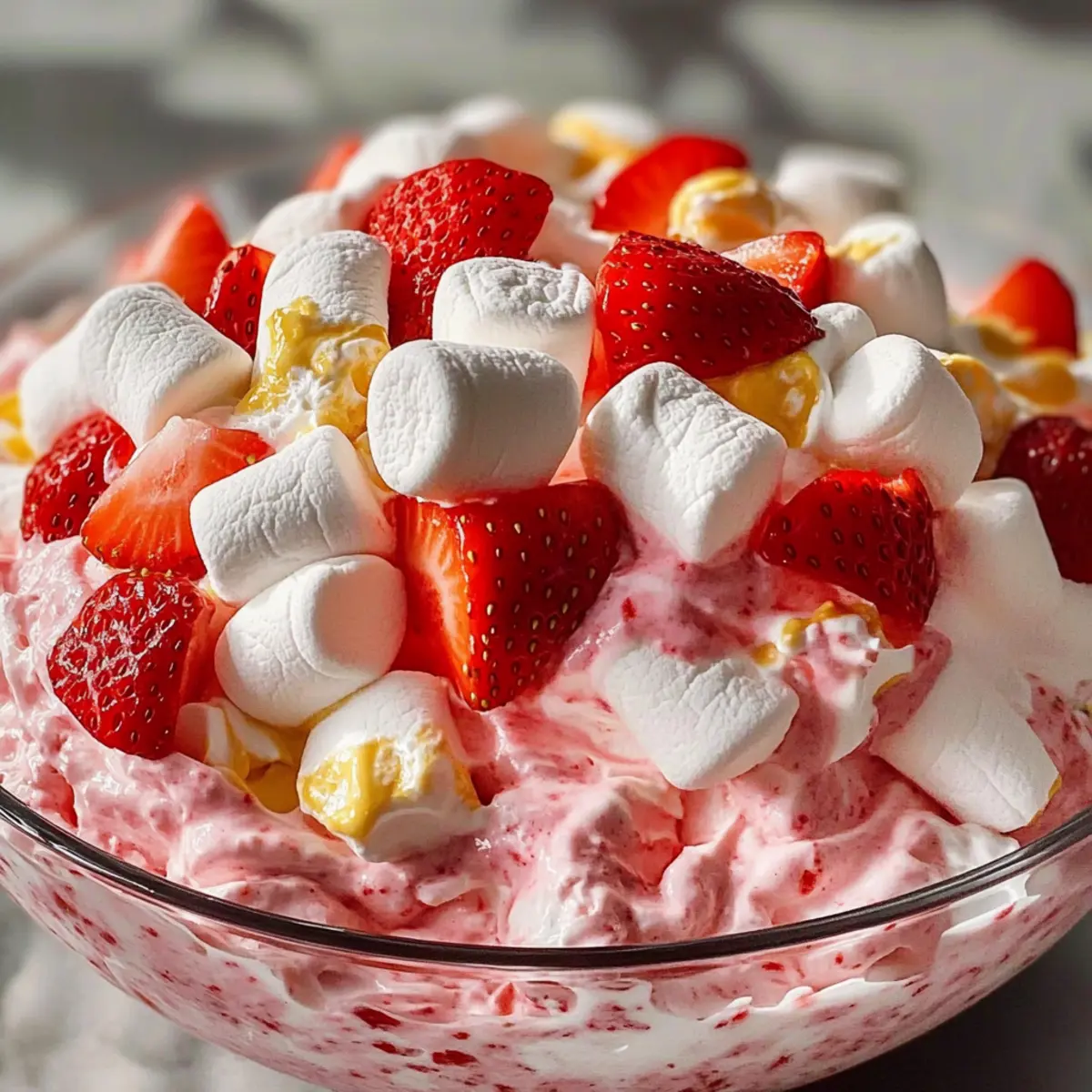 Delightful Creamy Strawberry Fluff – Your New Favorite Dessert