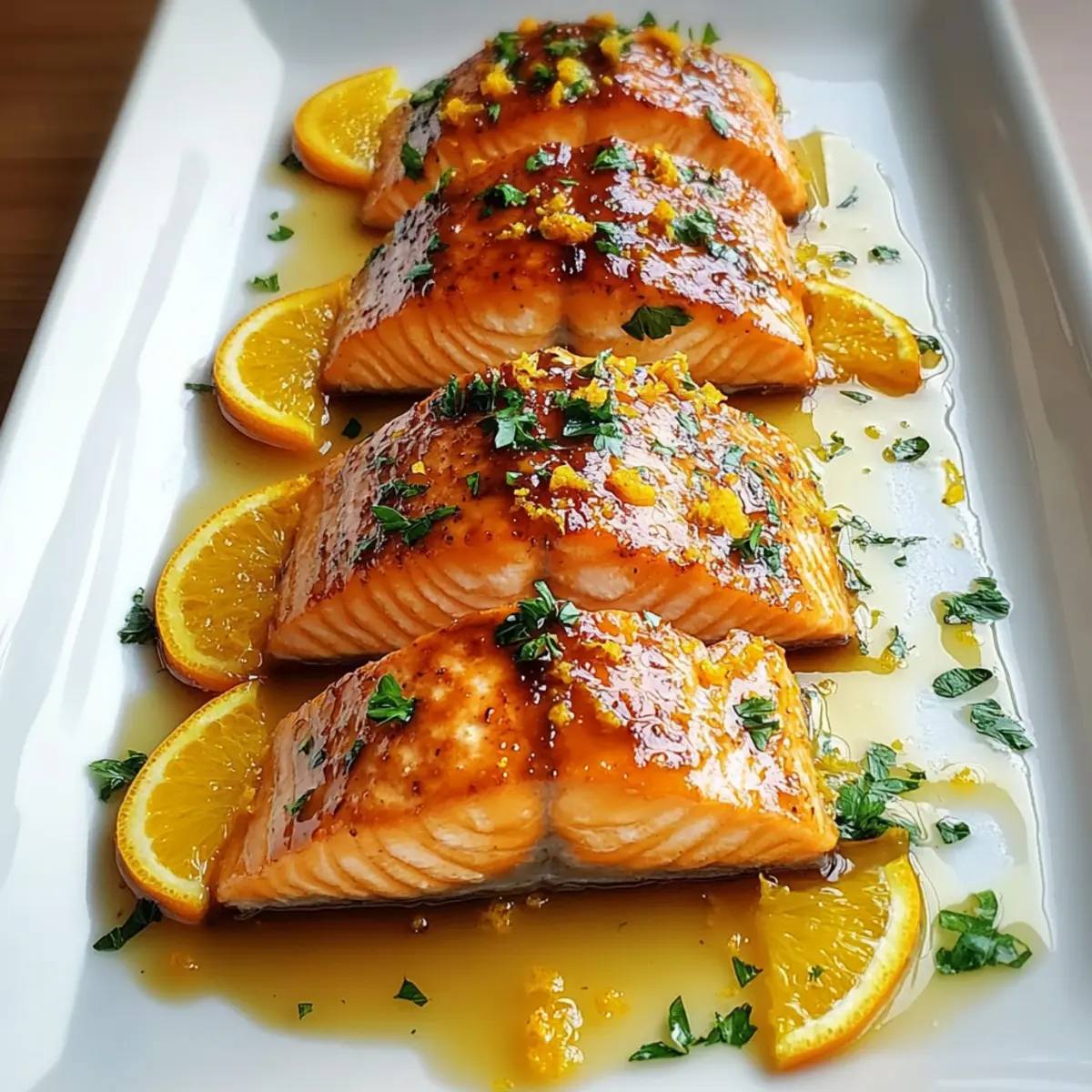 Delicious Orange Glazed Salmon Ready in 25 Minutes