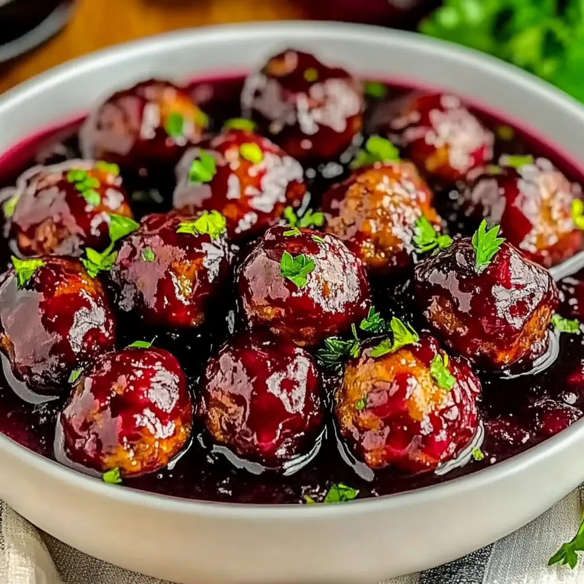 Delicious Christmas Cranberry Meatballs in Under 30 Minutes