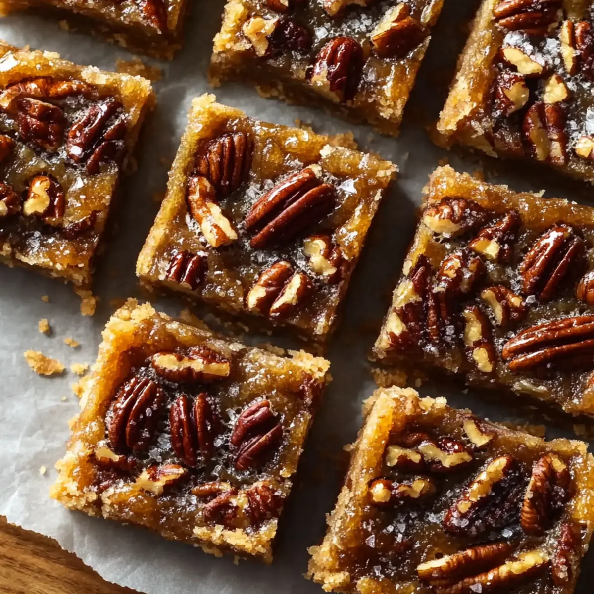 Salted Maple Pecan Pie Bars for Cozy Fall Moments