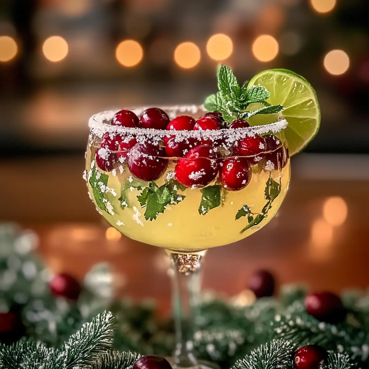 Christmas Cocktails Get a Refresh with Mistletoe Margarita Magic