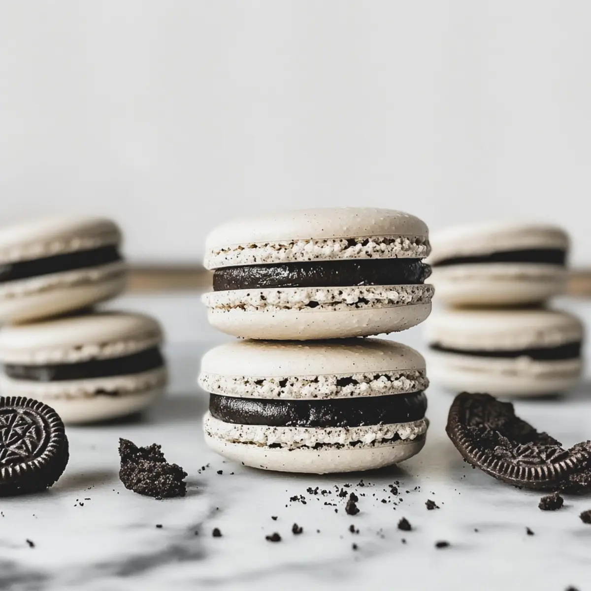 Indulge in Oreo Macarons That Melt in Your Mouth