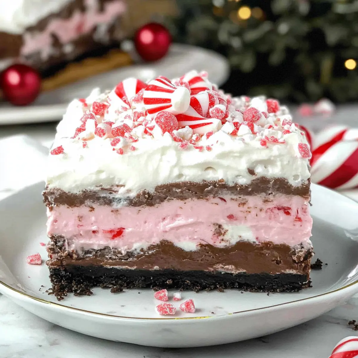 Decadent Chocolate Peppermint Lasagna for a Festive Chill