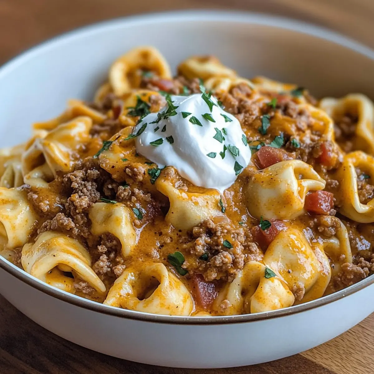 Cheesy Taco Tortellini Bowl: A Kid-Friendly One-Pot Delight