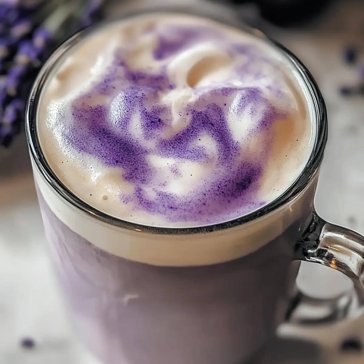 Lavender Cream Cold Foam for a Luxurious Café Experience