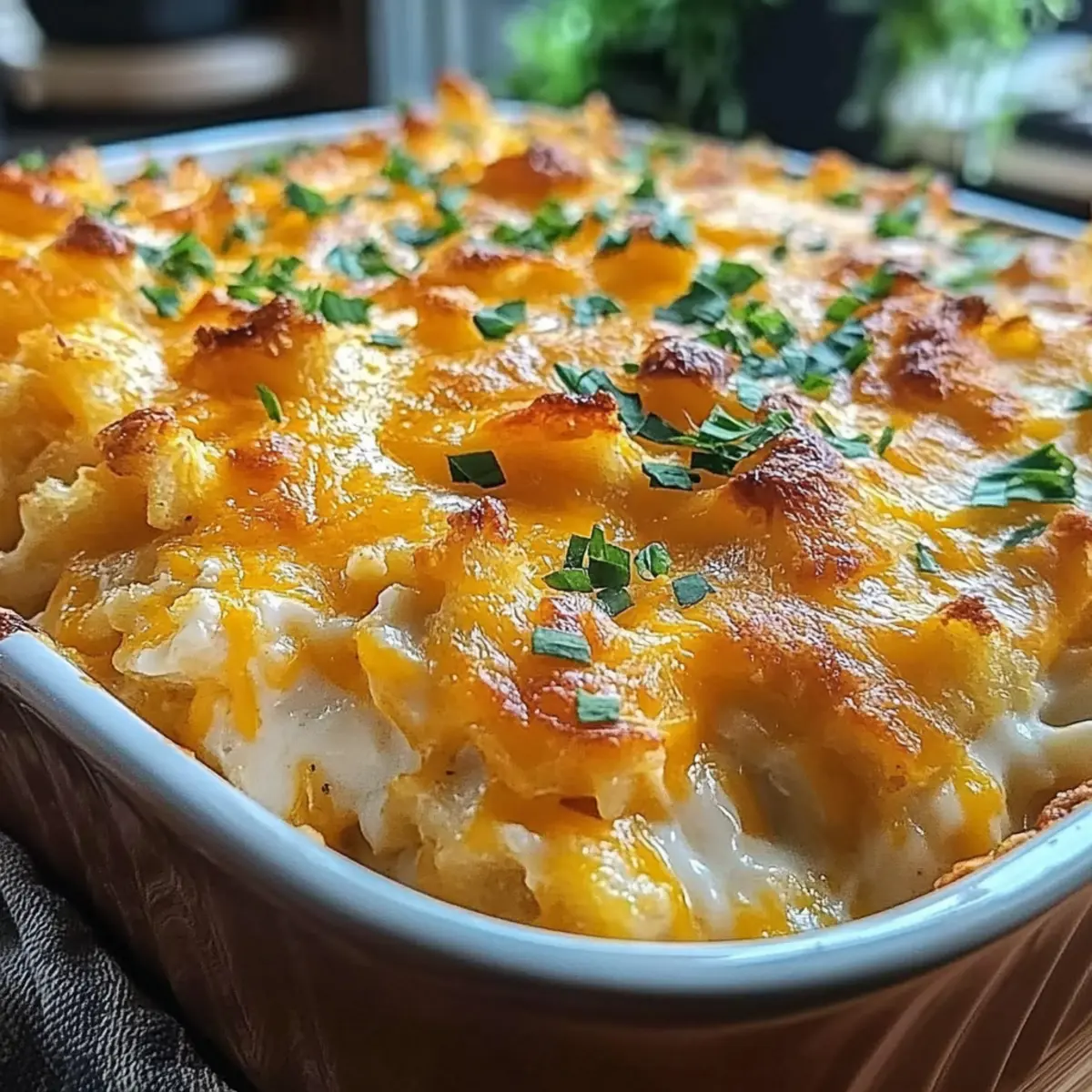 Delicious Hashbrown Chicken Casserole for Cozy Family Nights