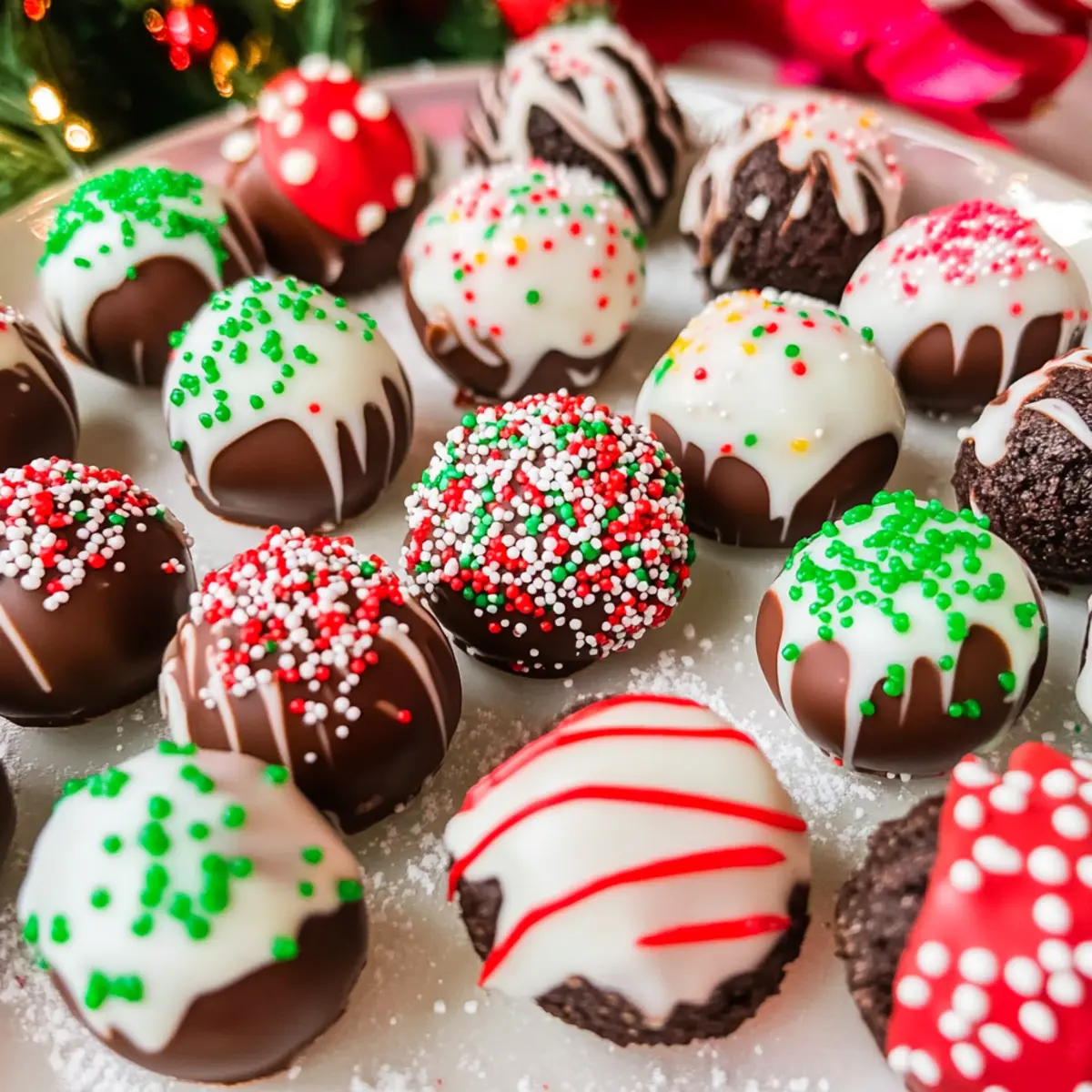 Delicious Festive Christmas Oreo Balls That Melt in Your Mouth