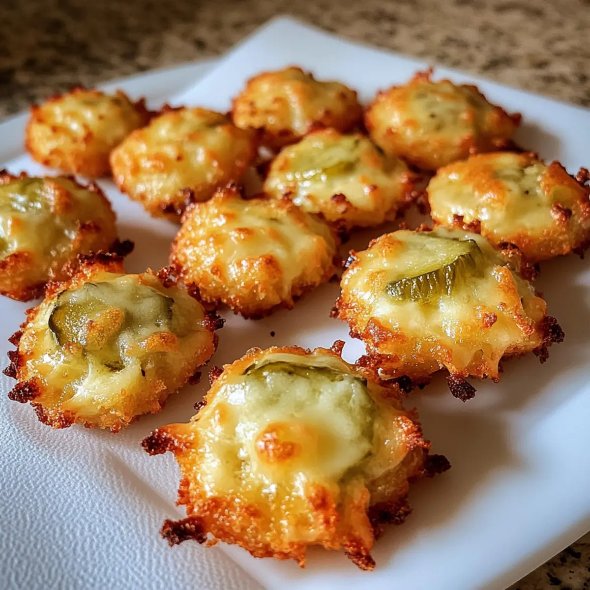 Crispy Pickle Cheese Bites That Will Upgrade Your Snack Game