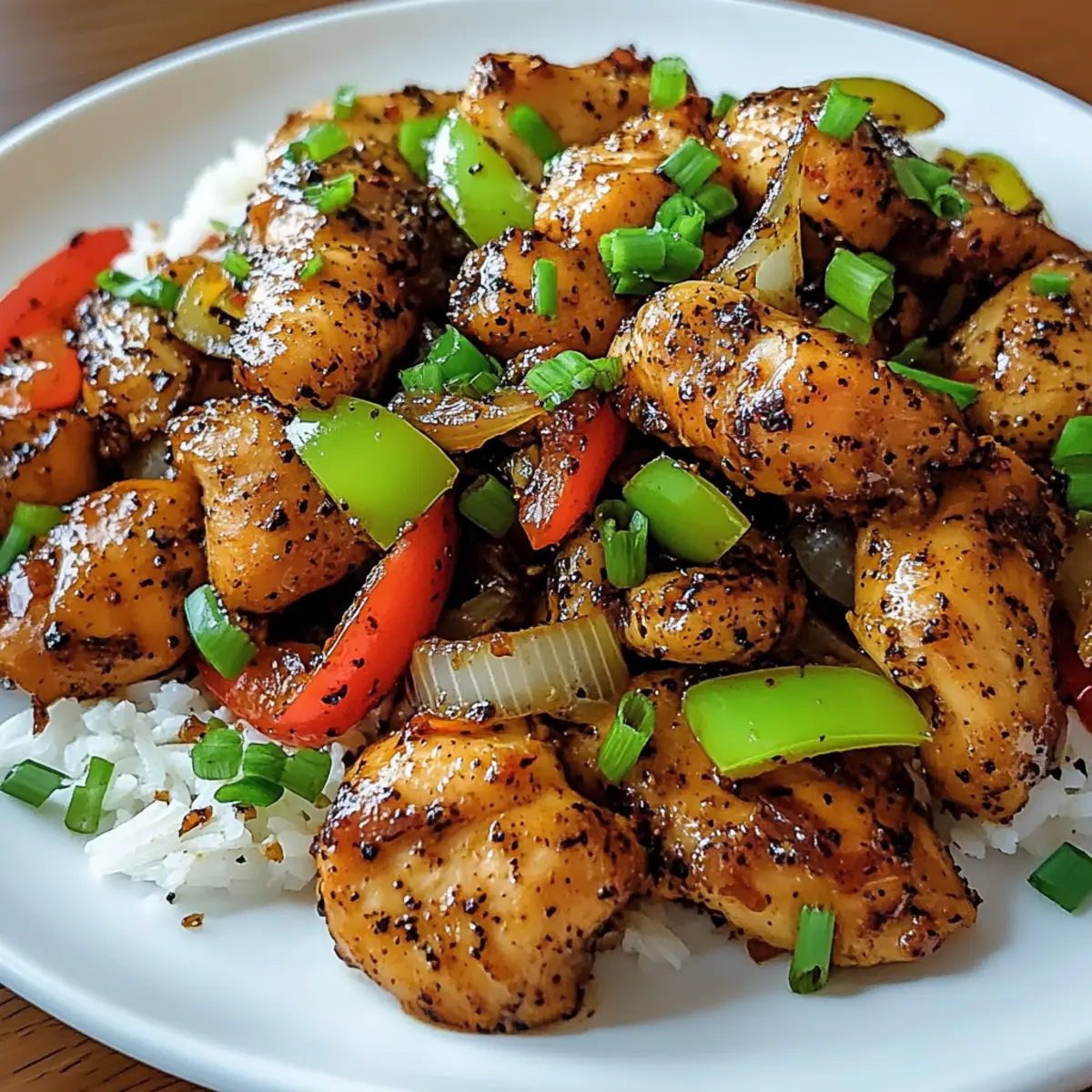 Savor Bold Flavors with Easy Black Pepper Chicken Tonight