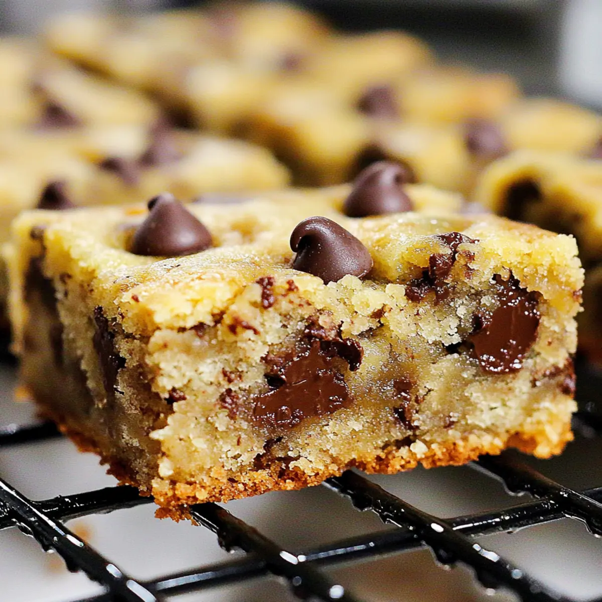 Irresistibly Chewy Banana Chocolate Chip Bars to Love