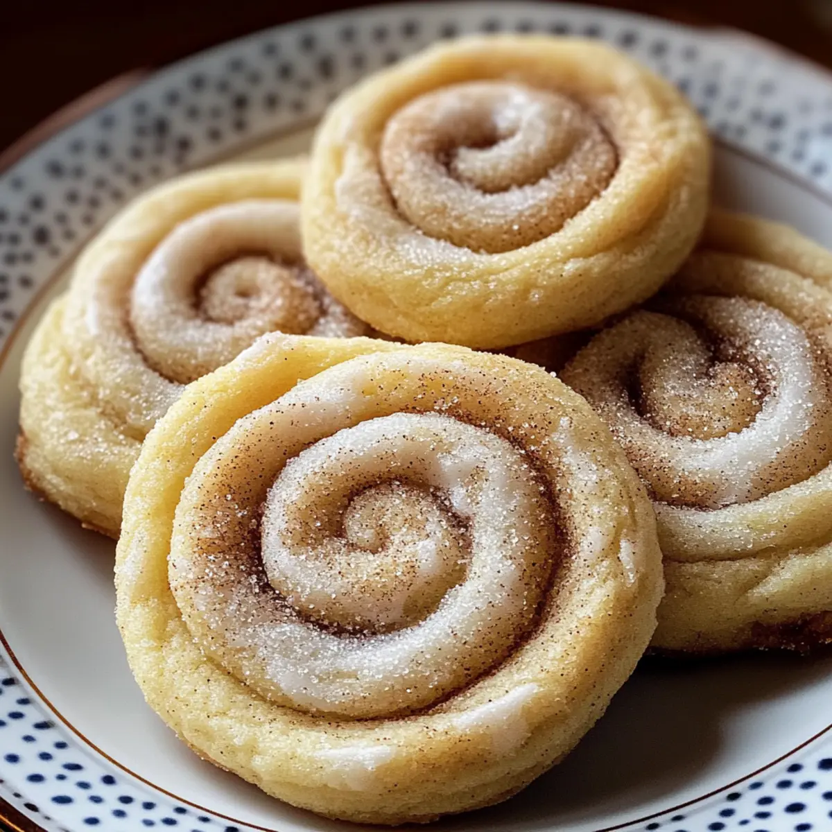 Soft and Chewy Cinnamon Roll Sugar Cookies You'll Love
