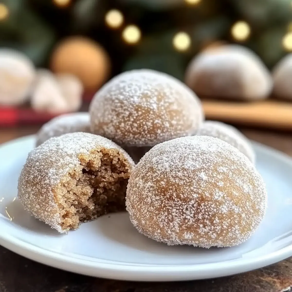 Cinnamon Sugar Snowball Cookies for Cozy Winter Indulgence