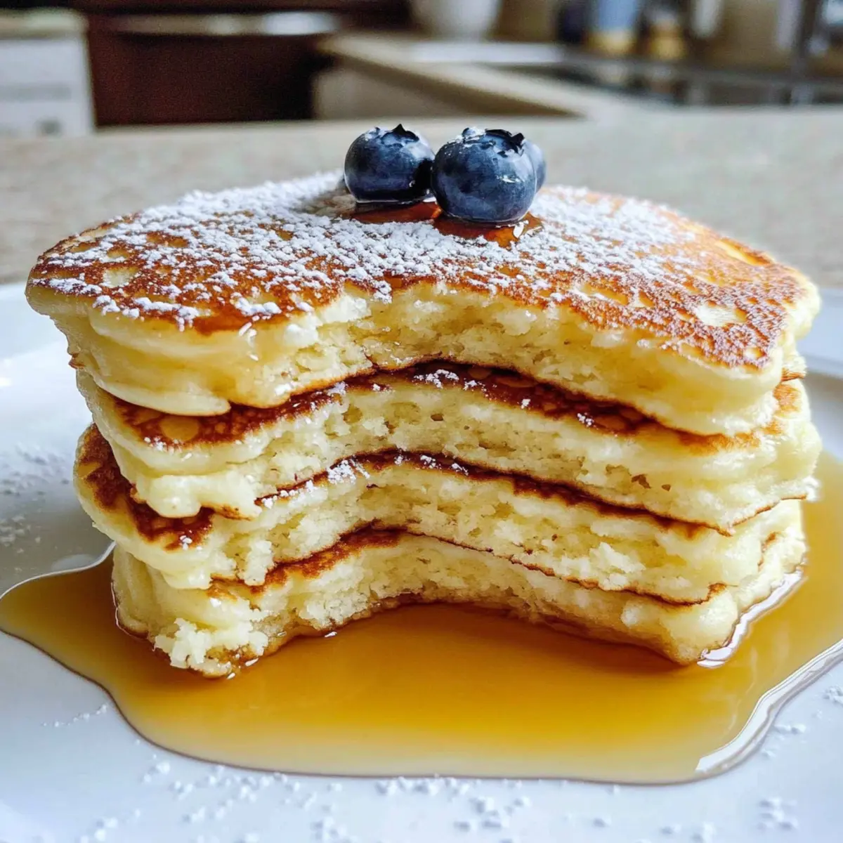 Fluffy Amazing Greek Yogurt Pancakes in 20 Minutes