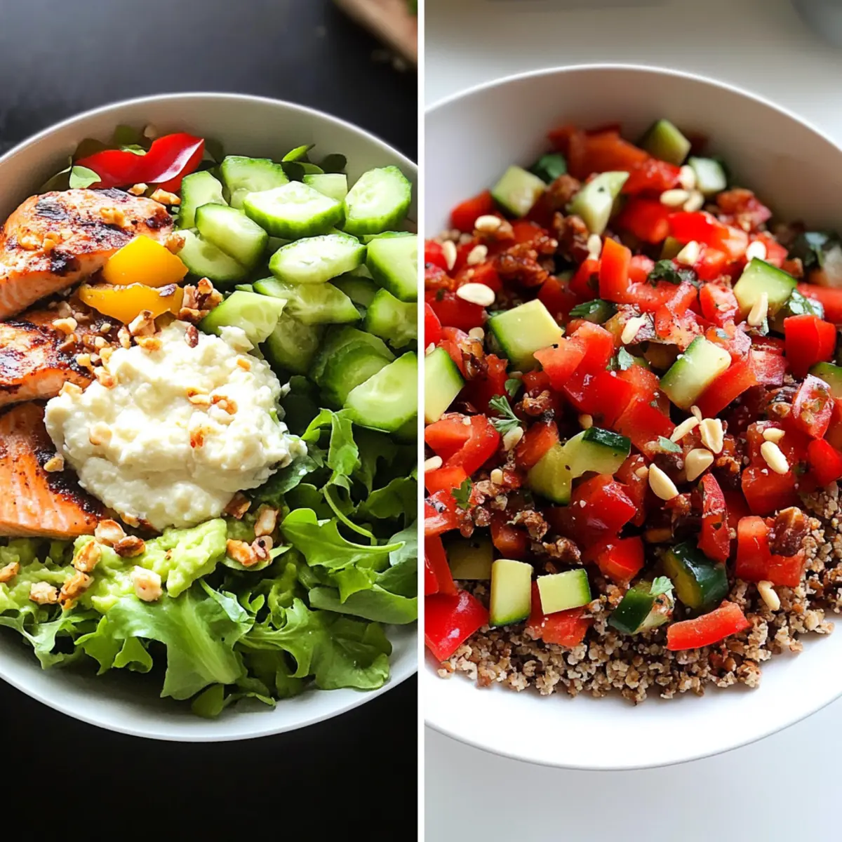 Mediterranean Salmon Bowls for Fresh, Flavorful Meals