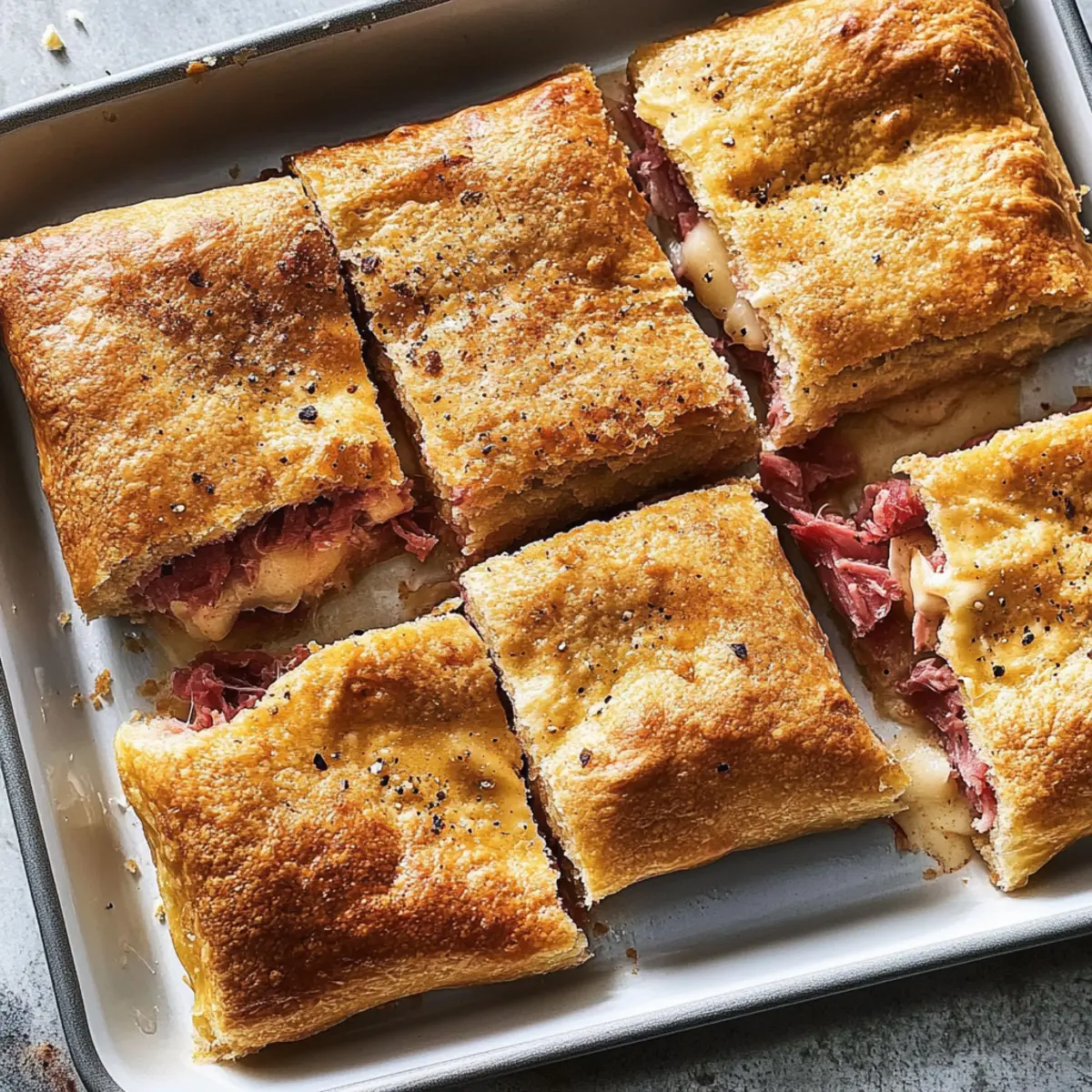 Mouthwatering Reuben Squares That Everyone Will Love