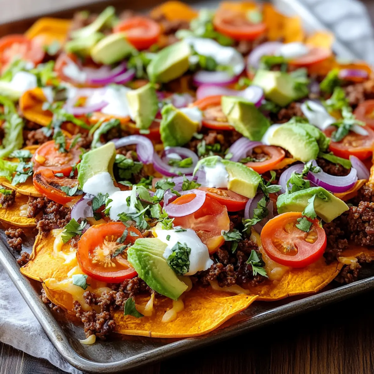 Loaded Sweet Potato Nachos: A Flavorful Healthy Twist