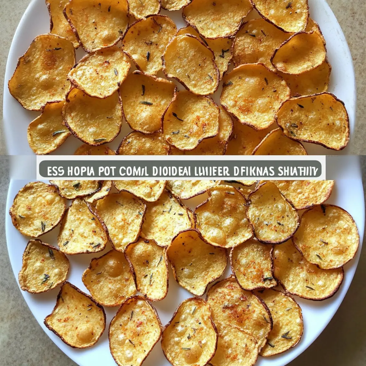 Crunchy Chickpea Chips Recipe: A Wholesome Snack Delight