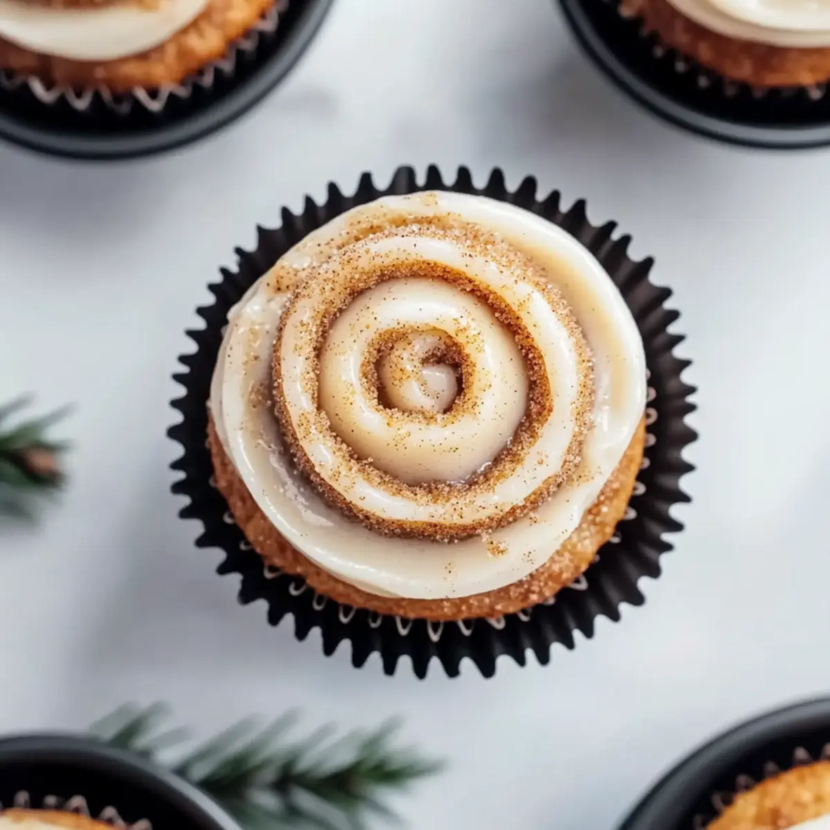 Cinnamon Roll Cupcakes That Will Make Your Kitchen Sing