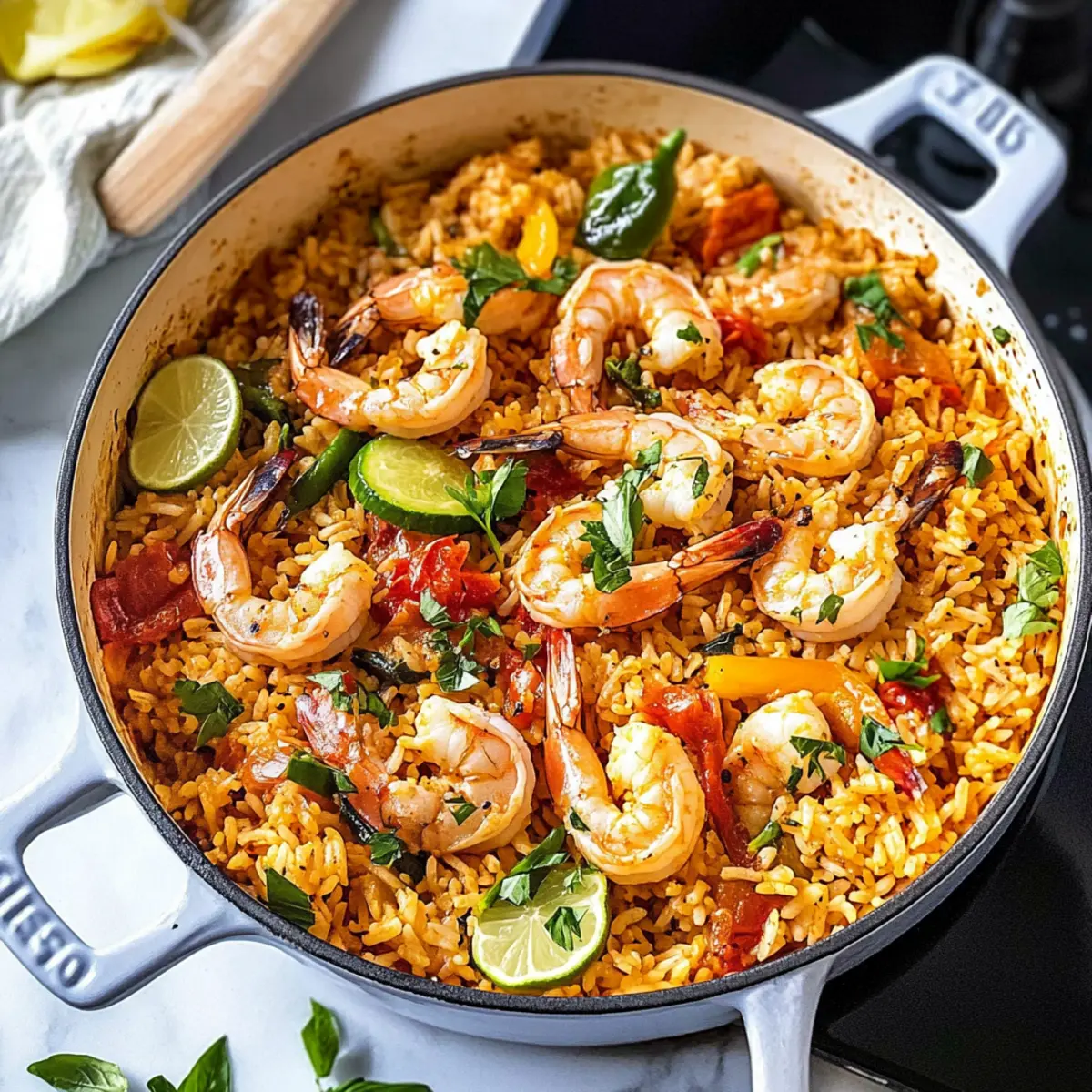 Savory 30 Minute Prawn Rice for Quick Gourmet Nights