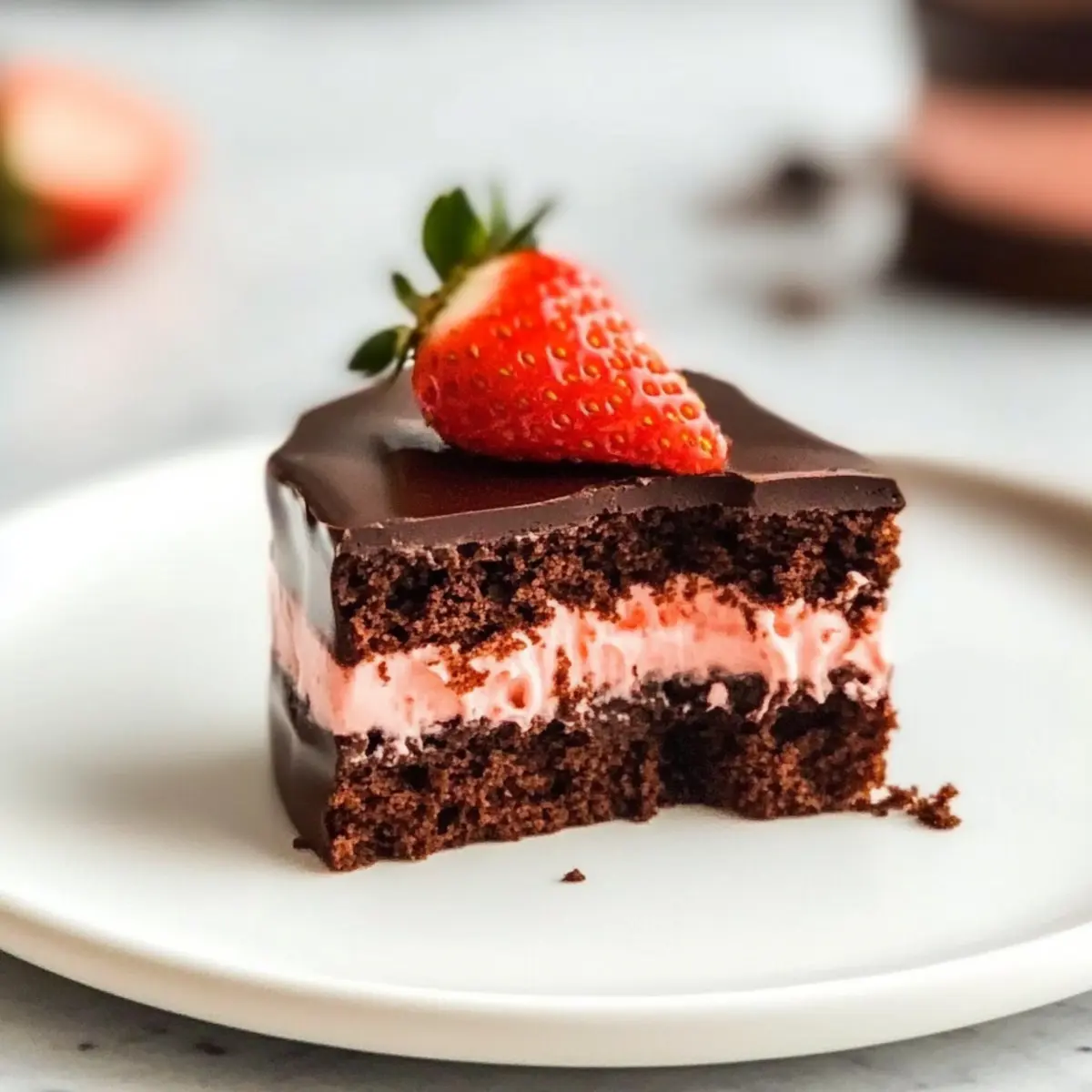 Irresistible Strawberry Chocolate Petit Fours for Sweet Moments