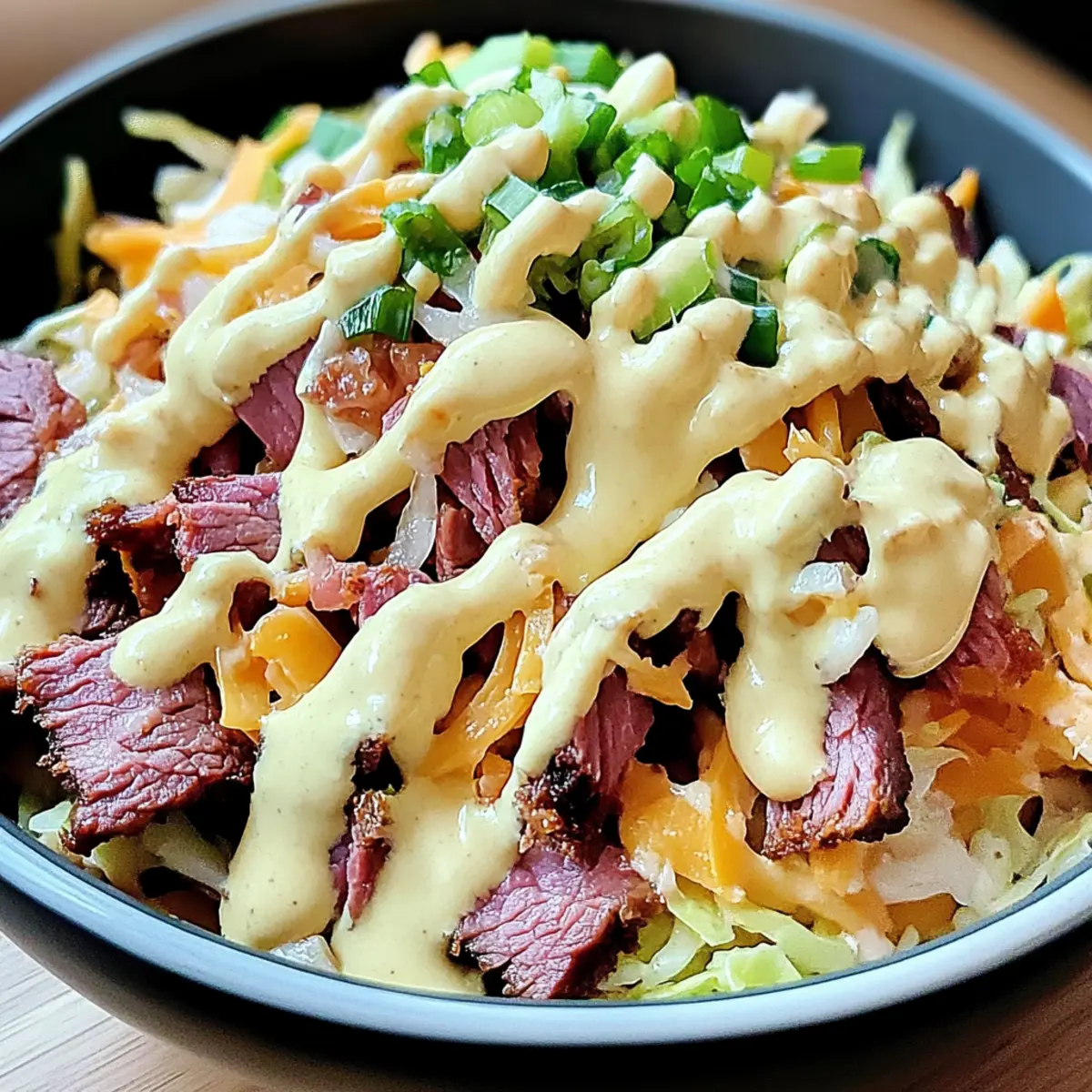 KETO REUBEN IN A BOWL: Savory Low-Carb Dinner Bliss