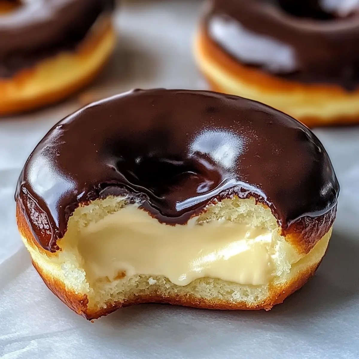 Gluten-Free Air Fryer Boston Cream Donuts to Indulge Your Cravings