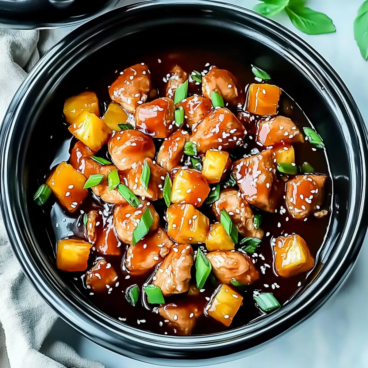 Sweet Hawaiian Crockpot Chicken for Easy Tropical Comfort