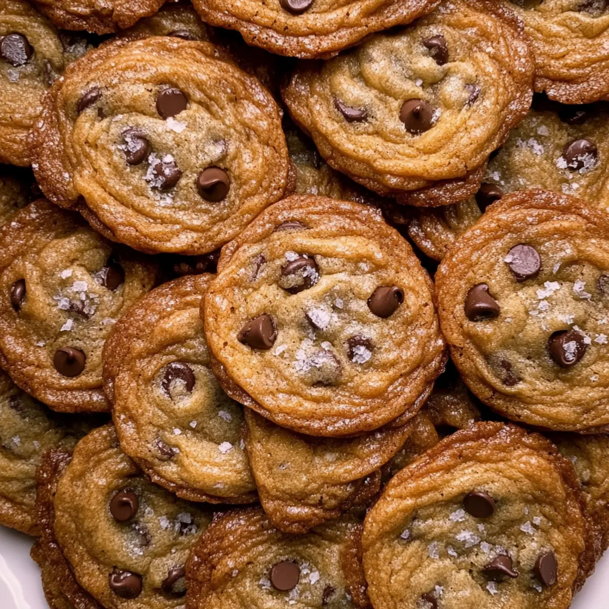 Thin Crispy Chocolate Chip Cookies for Blissful Snacking