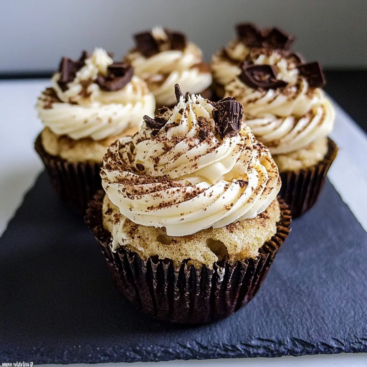 Tiramisu Cupcakes: Indulge in Decadent Eggless Bliss