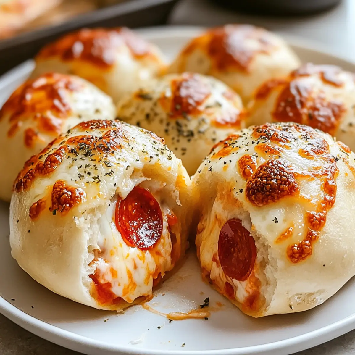 Sourdough Pizza Bombs: Irresistibly Cheesy Snack Delight