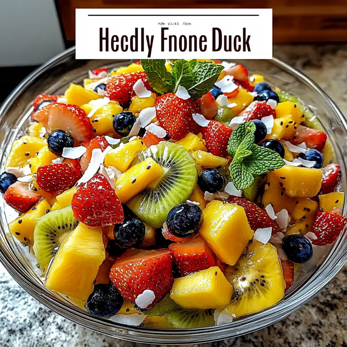 Heavenly Honey Lime Fruit Salad for a Refreshing Twist
