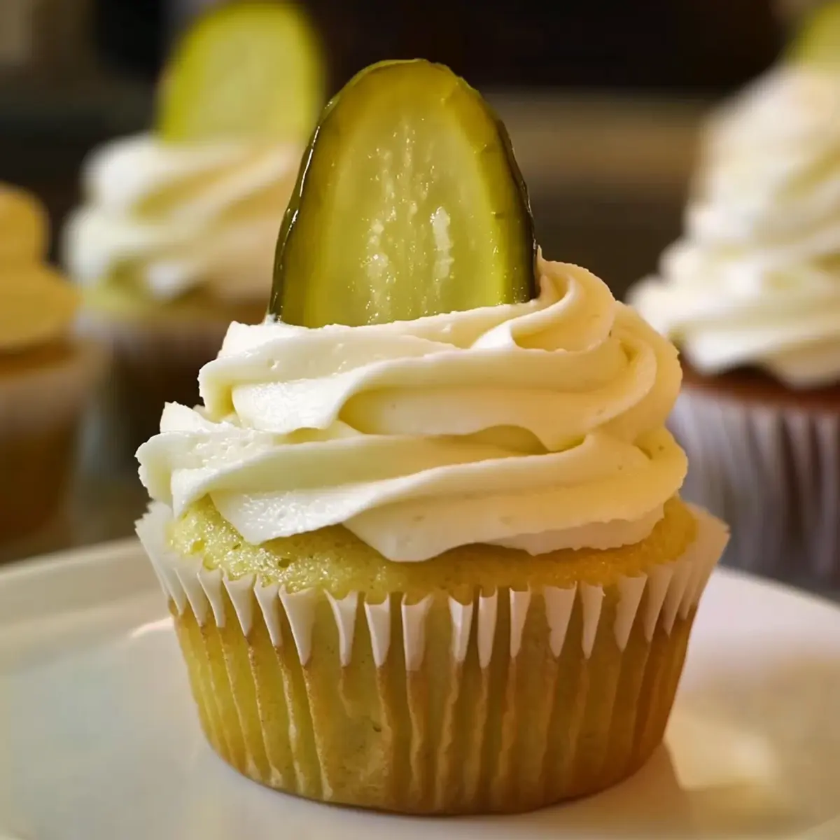Savory-Sweet Pickle Cupcakes for Adventurous Dessert Lovers