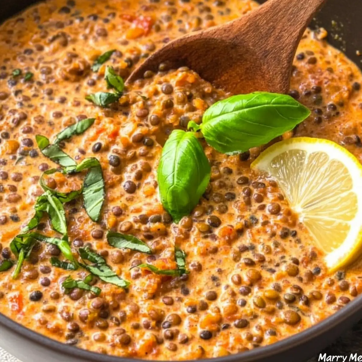 Creamy “Marry Me” Lentils: Your New Favorite Comfort Food