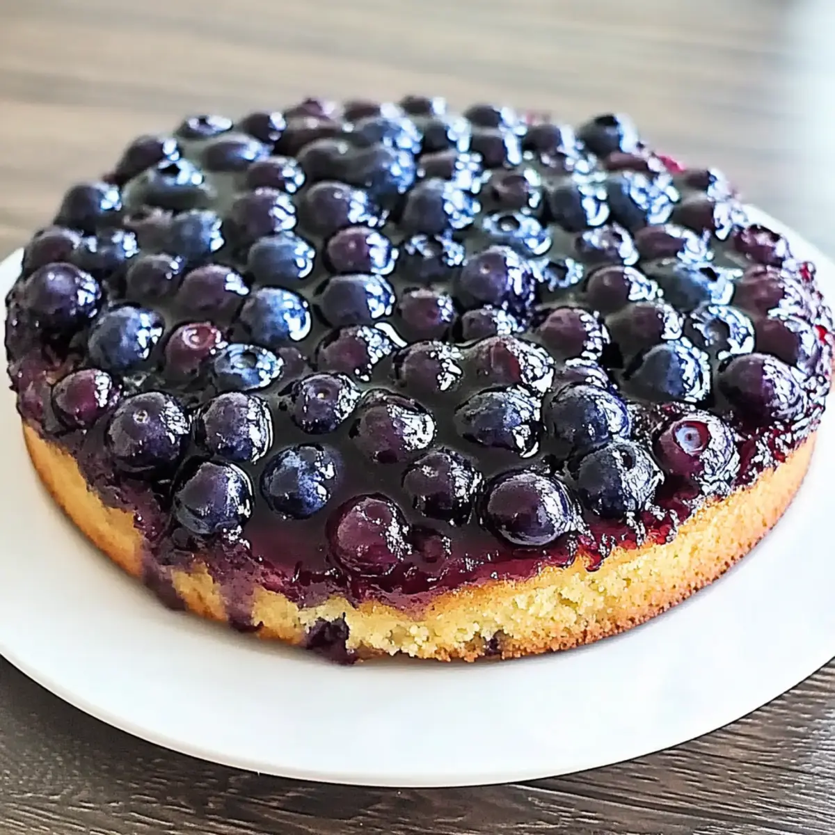 Best Homemade Blueberry Upside Down Cake You’ll Love