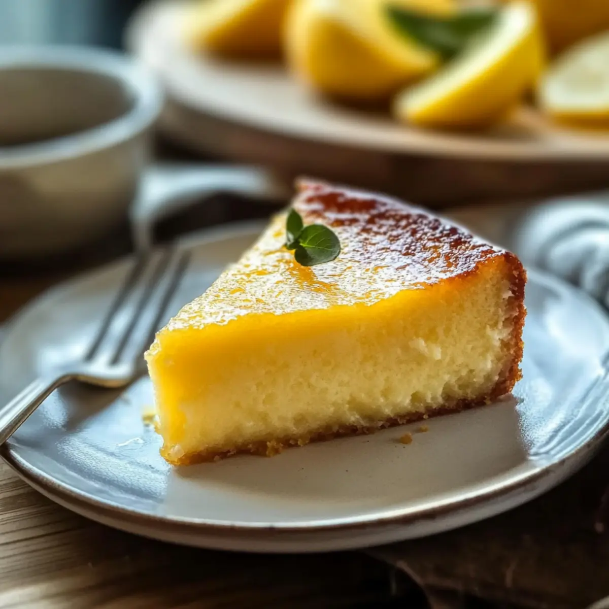 Delightful Irish Lemon Pudding Cake for Sweet Comfort