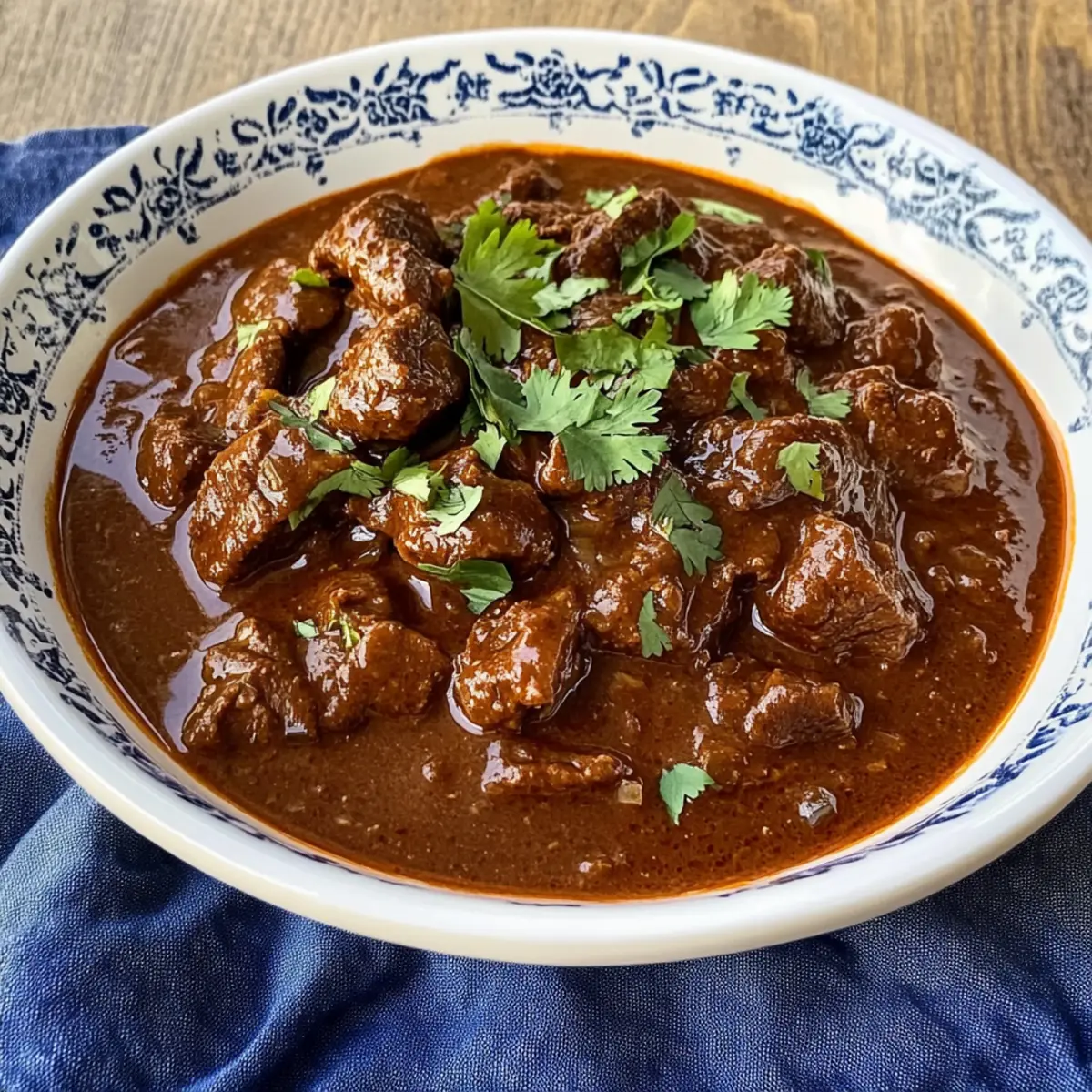 Savory Chile Colorado: A Slow Cooker Delight for All!