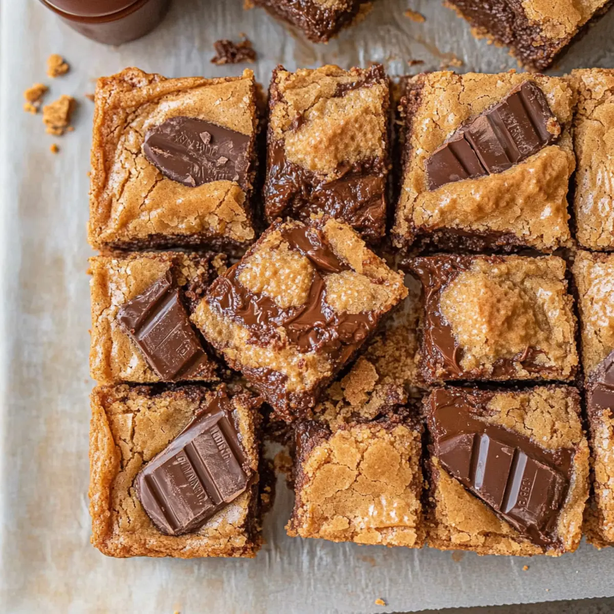 Irresistible Brown Butter Biscoff Blondies in One Bowl