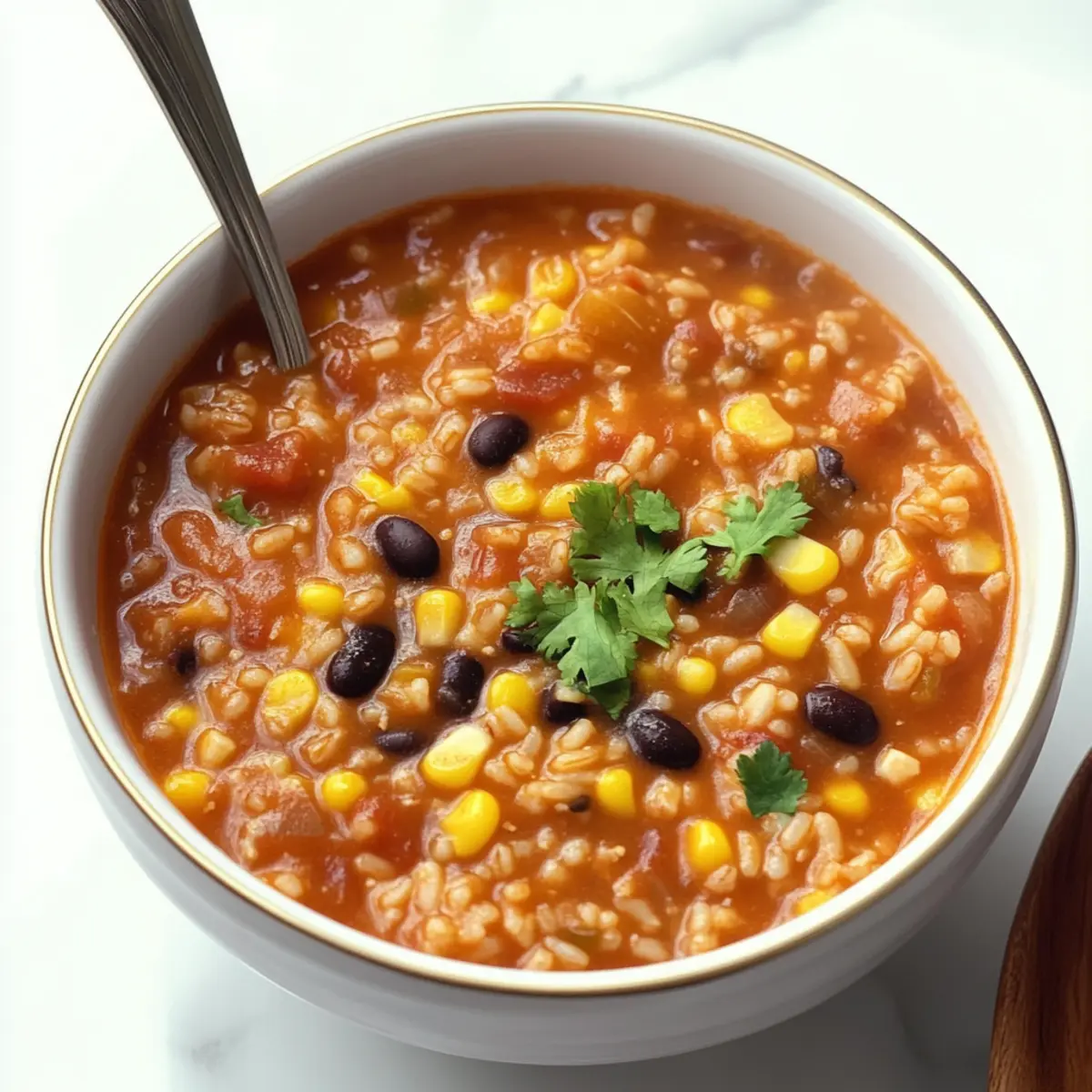 Hearty Beans and Rice Taco Soup in Just 30 Minutes!