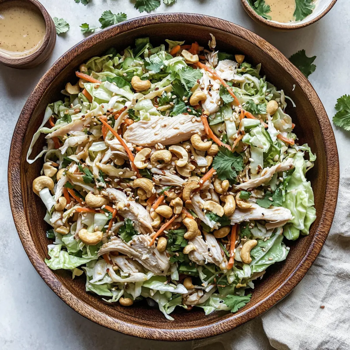 Chicken Cashew Crunch Salad: Your Quick Healthy Boost