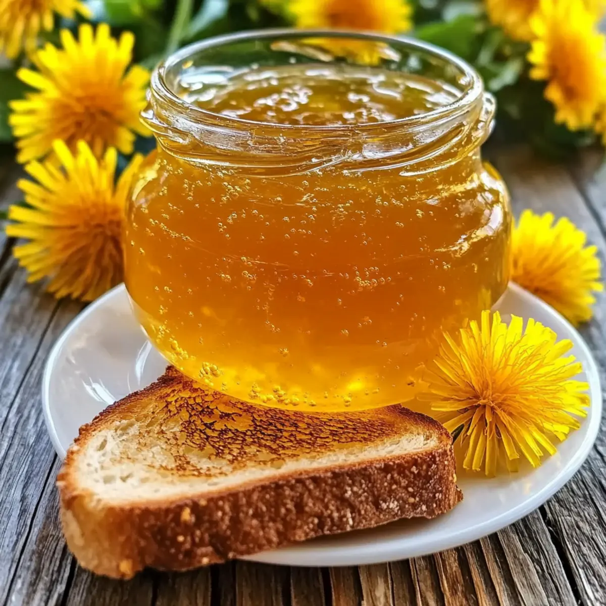 Dandelion Jelly: Sweeten Your Day with Nature's Delight