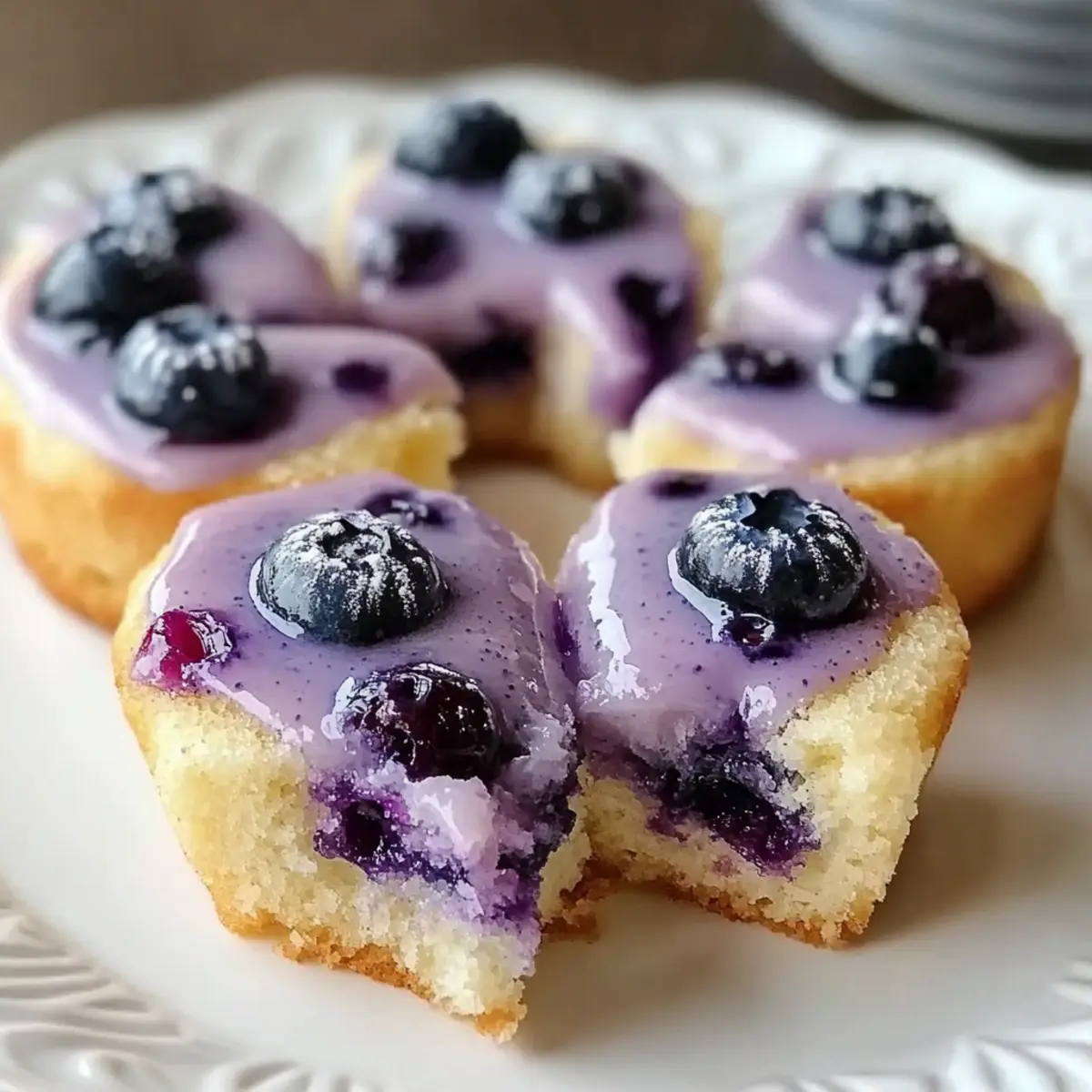 Lavender Blueberry Tea Cakes You’ll Love for Afternoon Treats