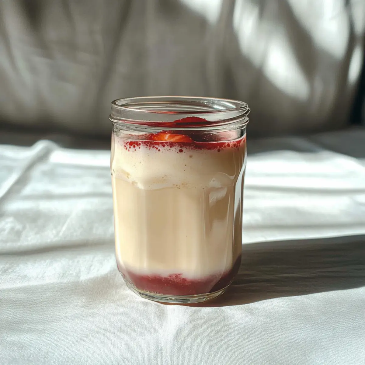 Refreshing Strawberry Earl Grey Milk Tea to Savor at Home