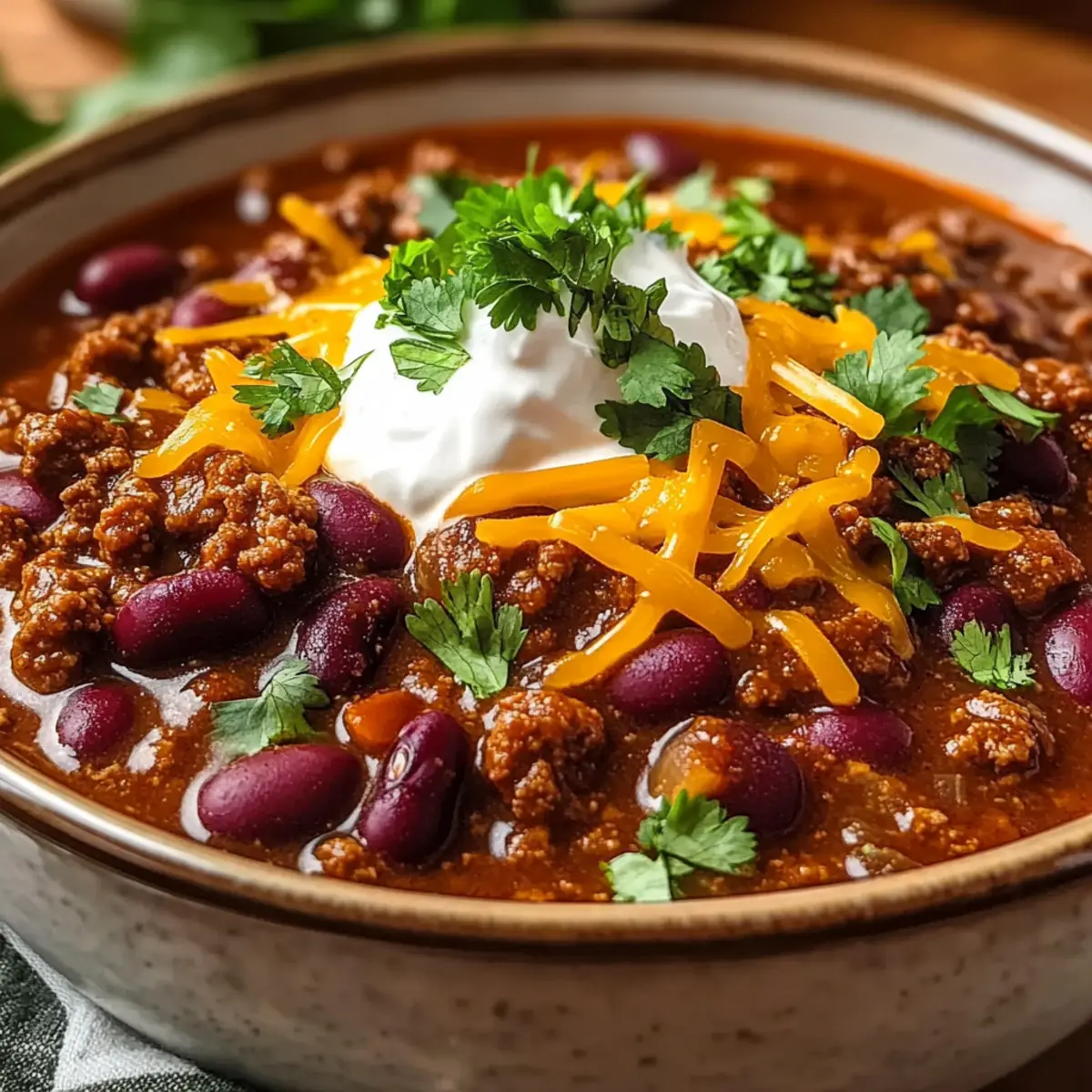 Homemade Crockpot Chili: Comfort in Every Bite