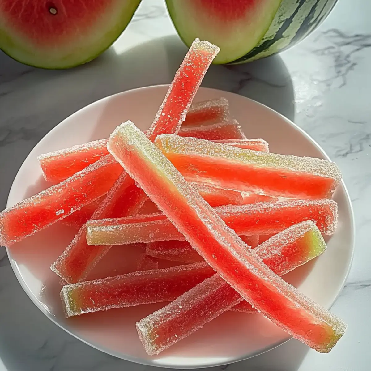 Sweet Candied Watermelon Rinds for a Zero-Waste Summer Snack