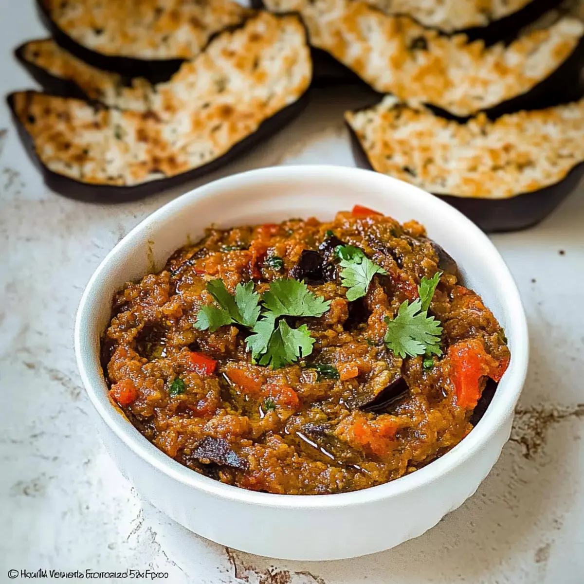Zaalouk: Irresistibly Smoky Moroccan Eggplant Dip Recipe