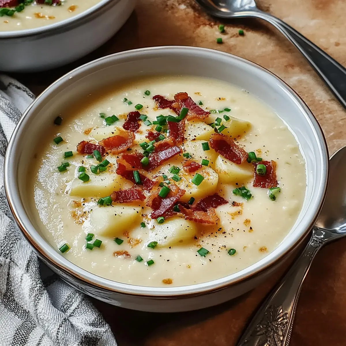 Creamy Smoked Gouda Potato Soup for Cozy Nights