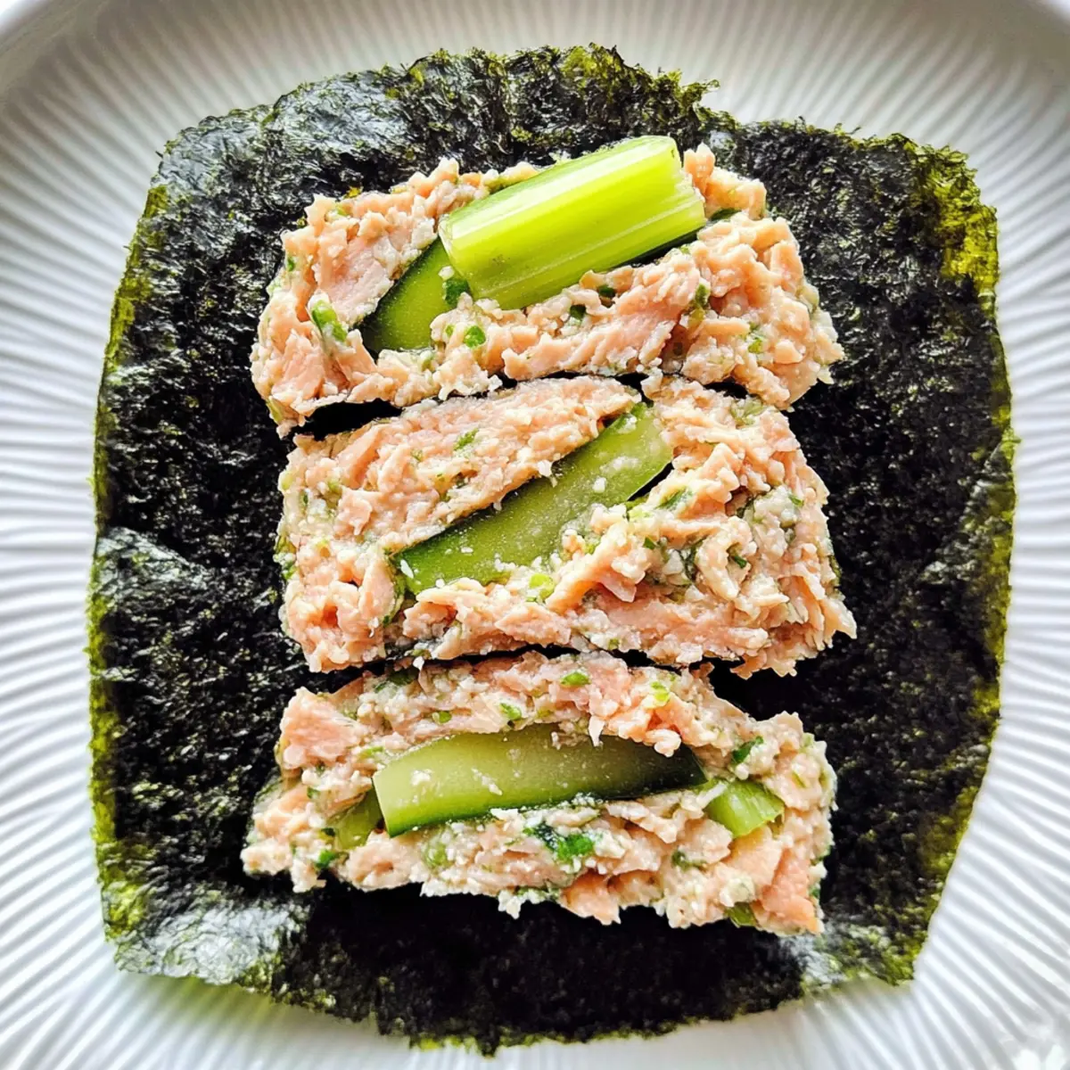 Tuna Salad Nori Wraps: A Quick & Healthy 5-Minute Meal